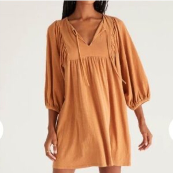 Z Supply Dresses & Skirts - Z Supply Ventura mini dress in spice women’s medium EUC